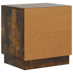 Armadio da Notte con cassetto Rovere Fumo 43 x 34,5 x 44,5 cm