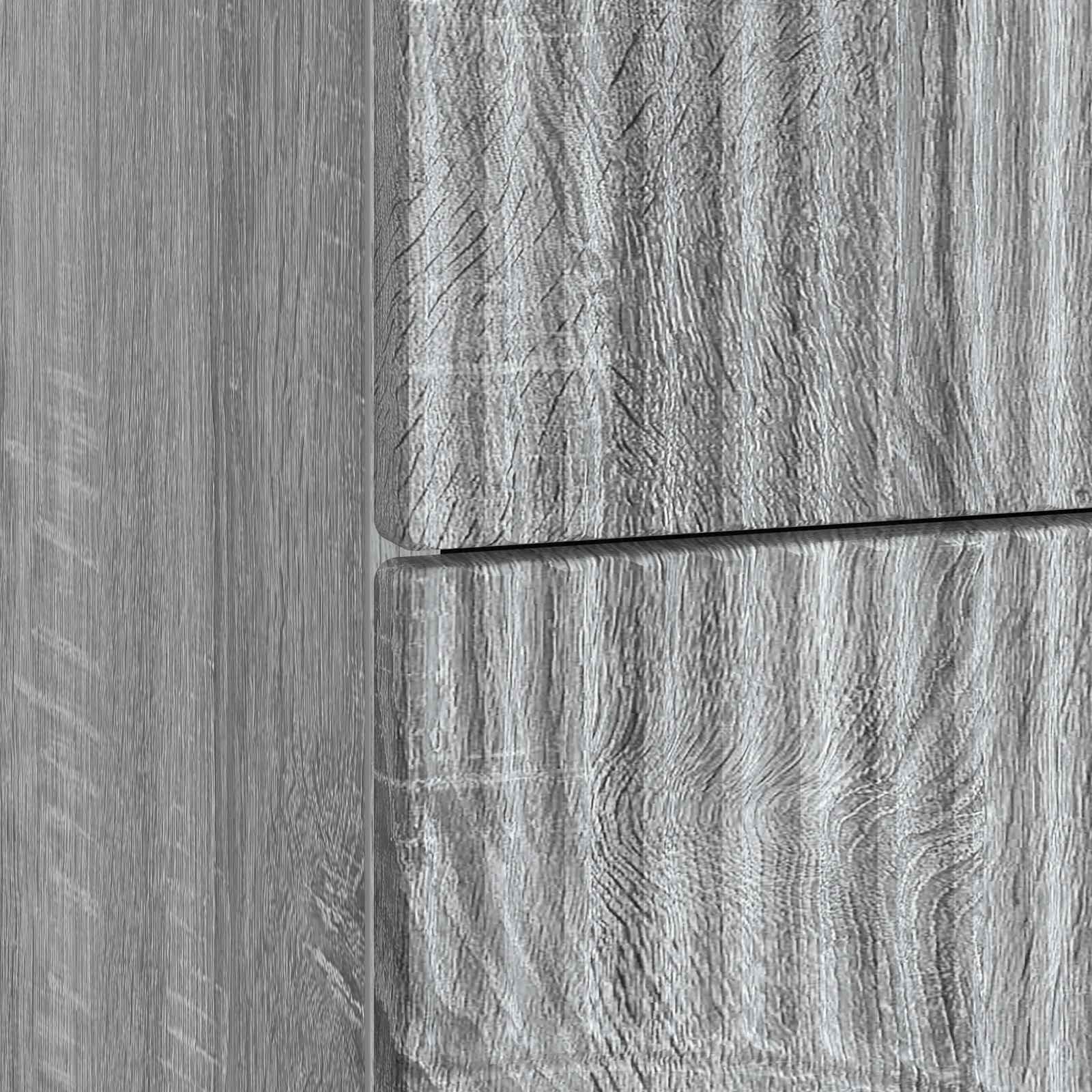 Armadio da Notte con cassetto Grigio Sonoma 43 x 34,5 x 44,5 cm