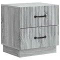 Armadio da Notte con cassetto Grigio Sonoma 43 x 34,5 x 44,5 cm