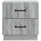 Armadio da Notte con cassetto Grigio Sonoma 43 x 34,5 x 44,5 cm