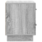 Armadio da Notte 2 pcs Grigio Sonoma 43 x 34,5 x 44,5 cm
