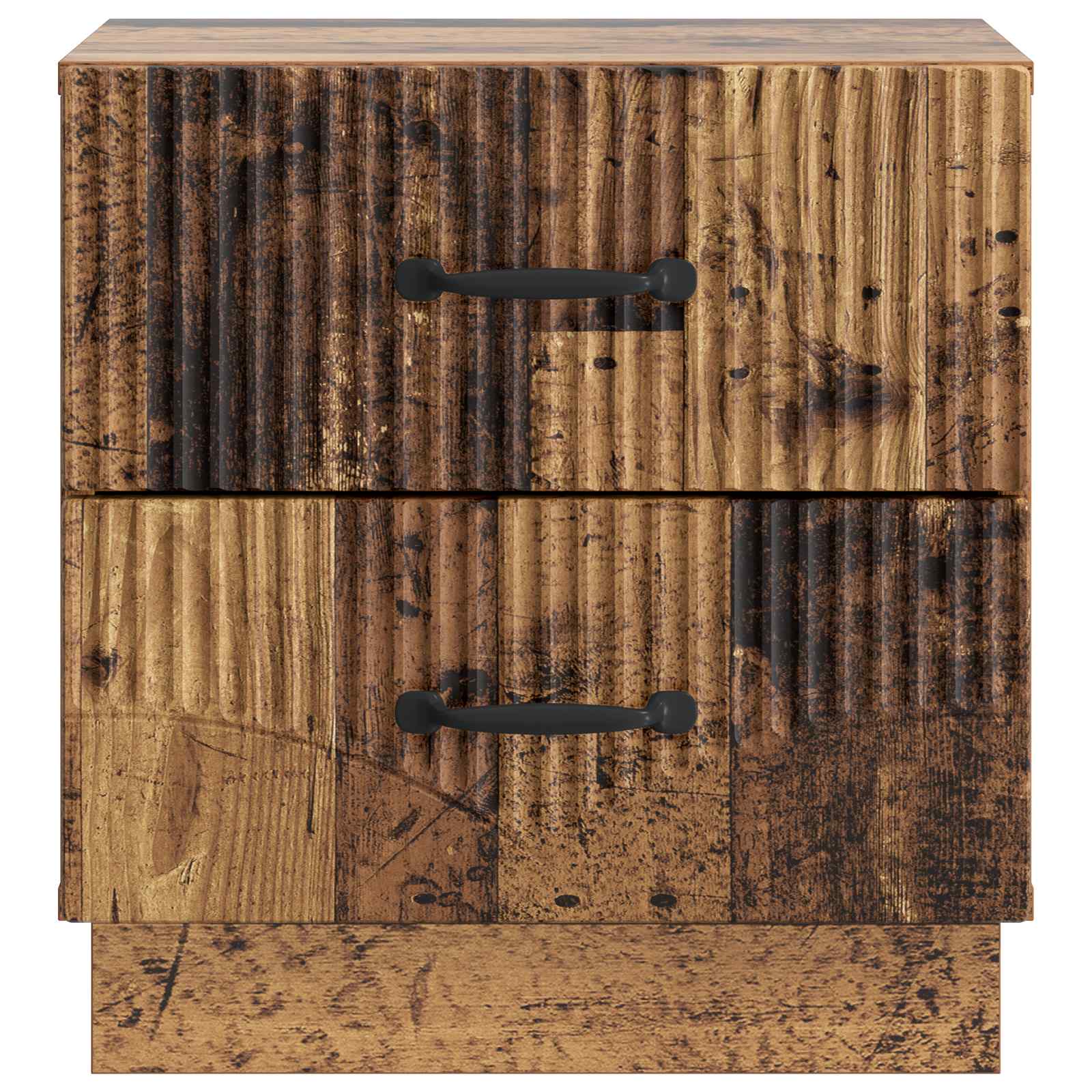 Armadio da Notte 2 pcs Legno antico 43 x 34,5 x 44,5 cm