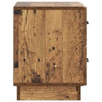 Armadio da Notte 2 pcs Legno antico 43 x 34,5 x 44,5 cm