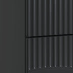 Armadio da Notte Nero 62 x 34,5 x 44,5 cm Legno ingegnerizzato