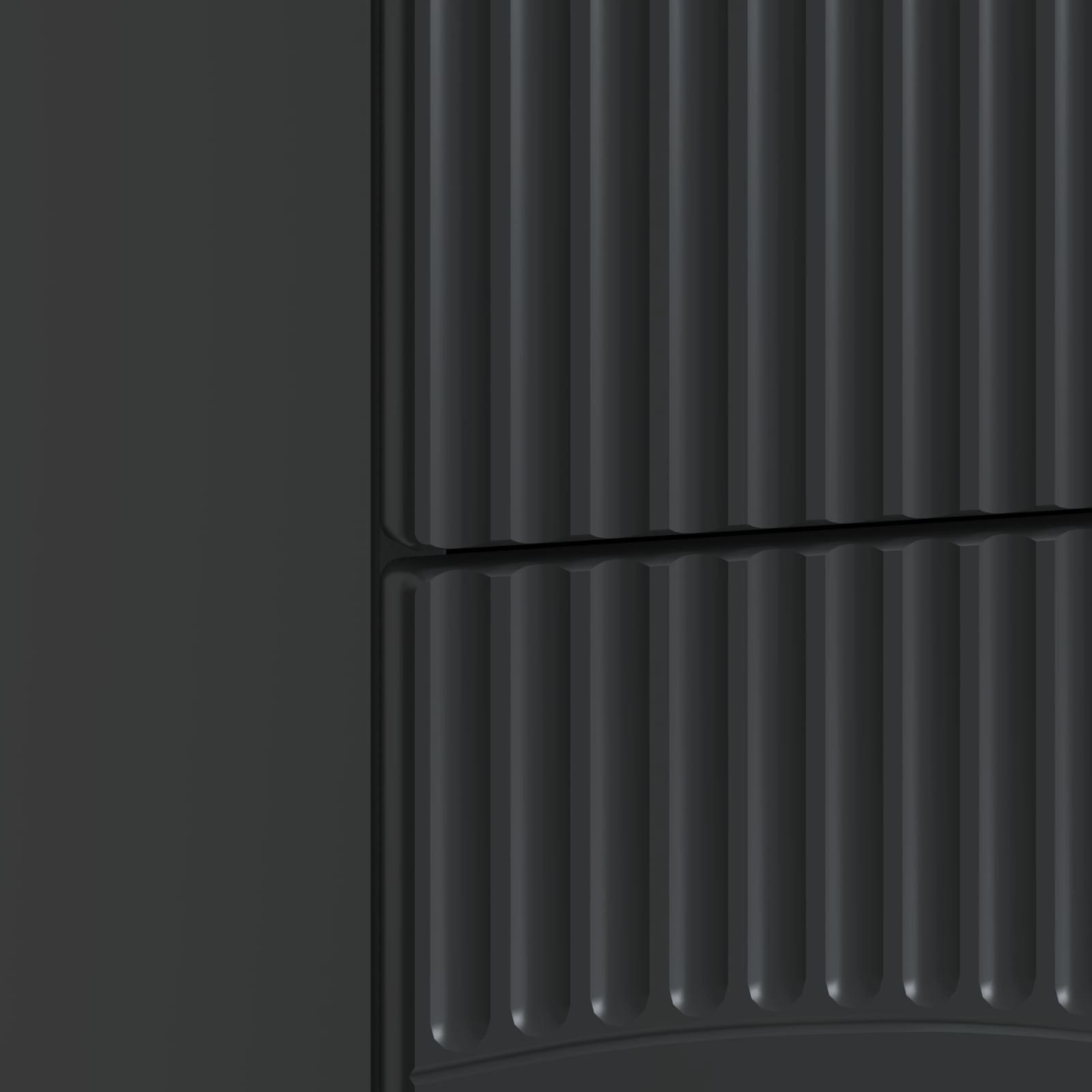 Armadio da Notte Nero 62 x 34,5 x 44,5 cm Legno ingegnerizzato