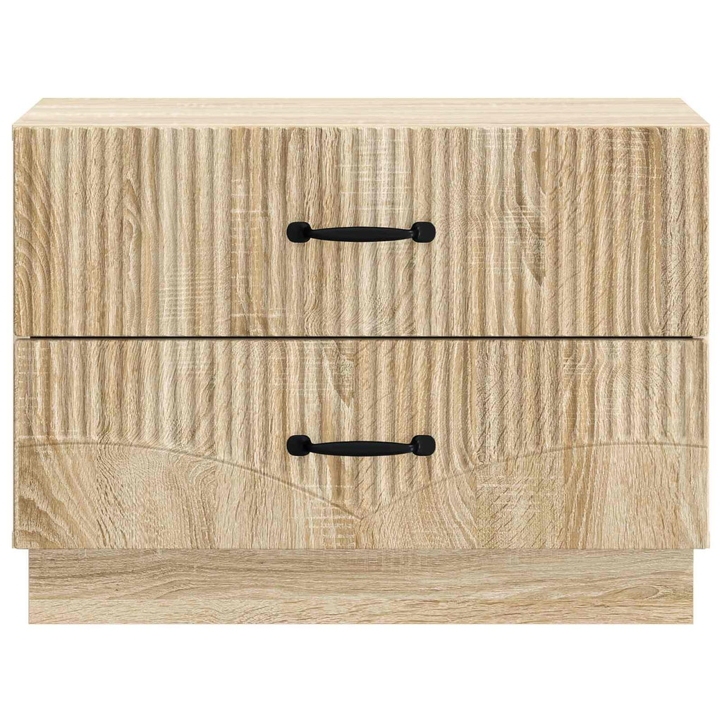 Armadio da Notte con cassetto Rovere Sonoma 62 x 34,5 x 44,5 cm