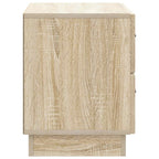 Armadio da Notte con cassetto Rovere Sonoma 62 x 34,5 x 44,5 cm