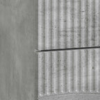 Armadio da Notte Grigio Cemento 62 x 34,5 x 44,5 cm