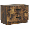 Armadio da Notte con cassetto Rovere Fumo 62 x 34,5 x 44,5 cm