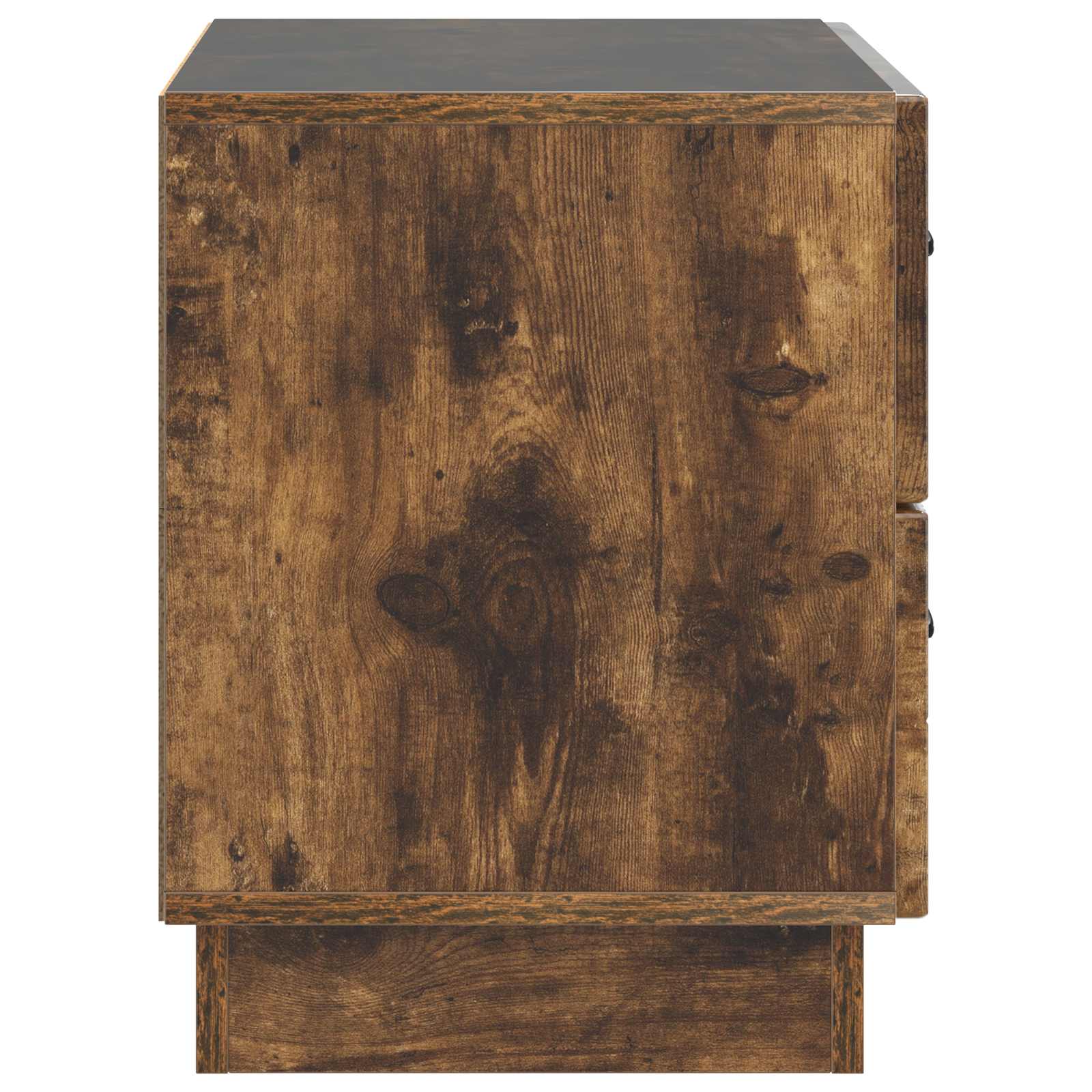 Armadio da Notte con cassetto Rovere Fumo 62 x 34,5 x 44,5 cm