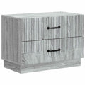 Armadio da Notte con cassetto Grigio Sonoma 62 x 34,5 x 44,5 cm