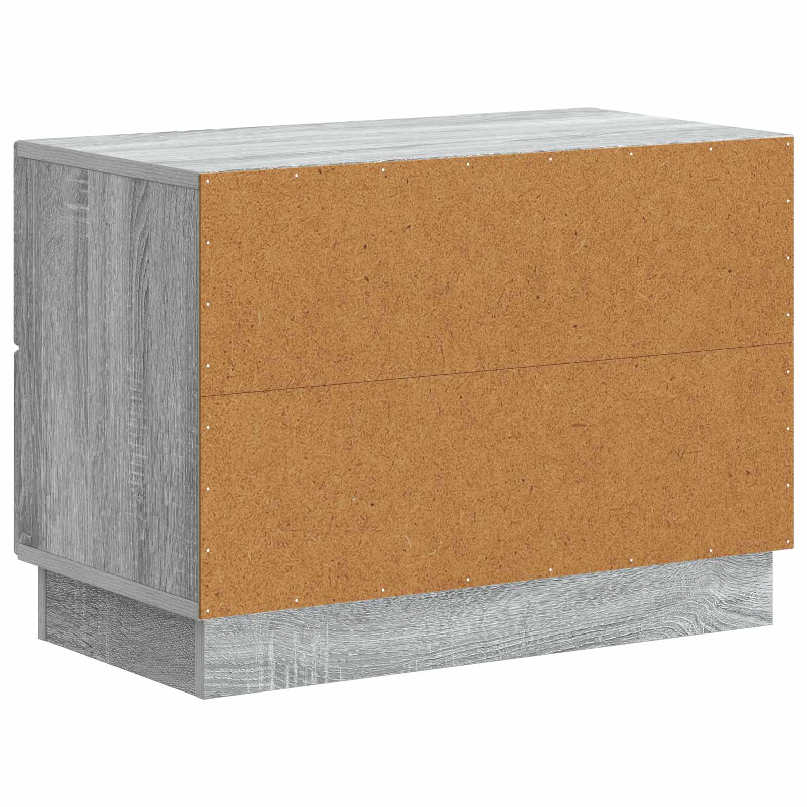 Armadio da Notte con cassetto Grigio Sonoma 62 x 34,5 x 44,5 cm