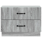 Armadio da Notte con cassetto Grigio Sonoma 62 x 34,5 x 44,5 cm