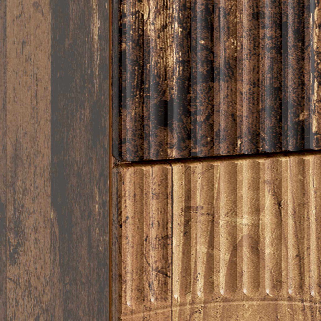 Armadio da Notte con cassetto Legno antico 62 x 34,5 x 44,5 cm
