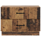 Armadio da Notte con cassetto Legno antico 62 x 34,5 x 44,5 cm