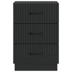 Armadio da Notte Nero 43 x 41 x 63,5 cm Legno ingegnerizzato