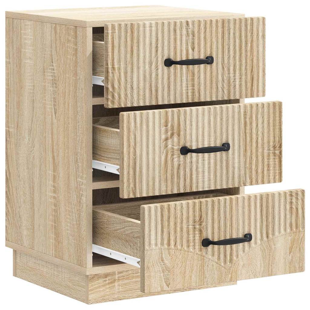 Armadio da Notte con cassetto Rovere Sonoma 43 x 41 x 63,5 cm