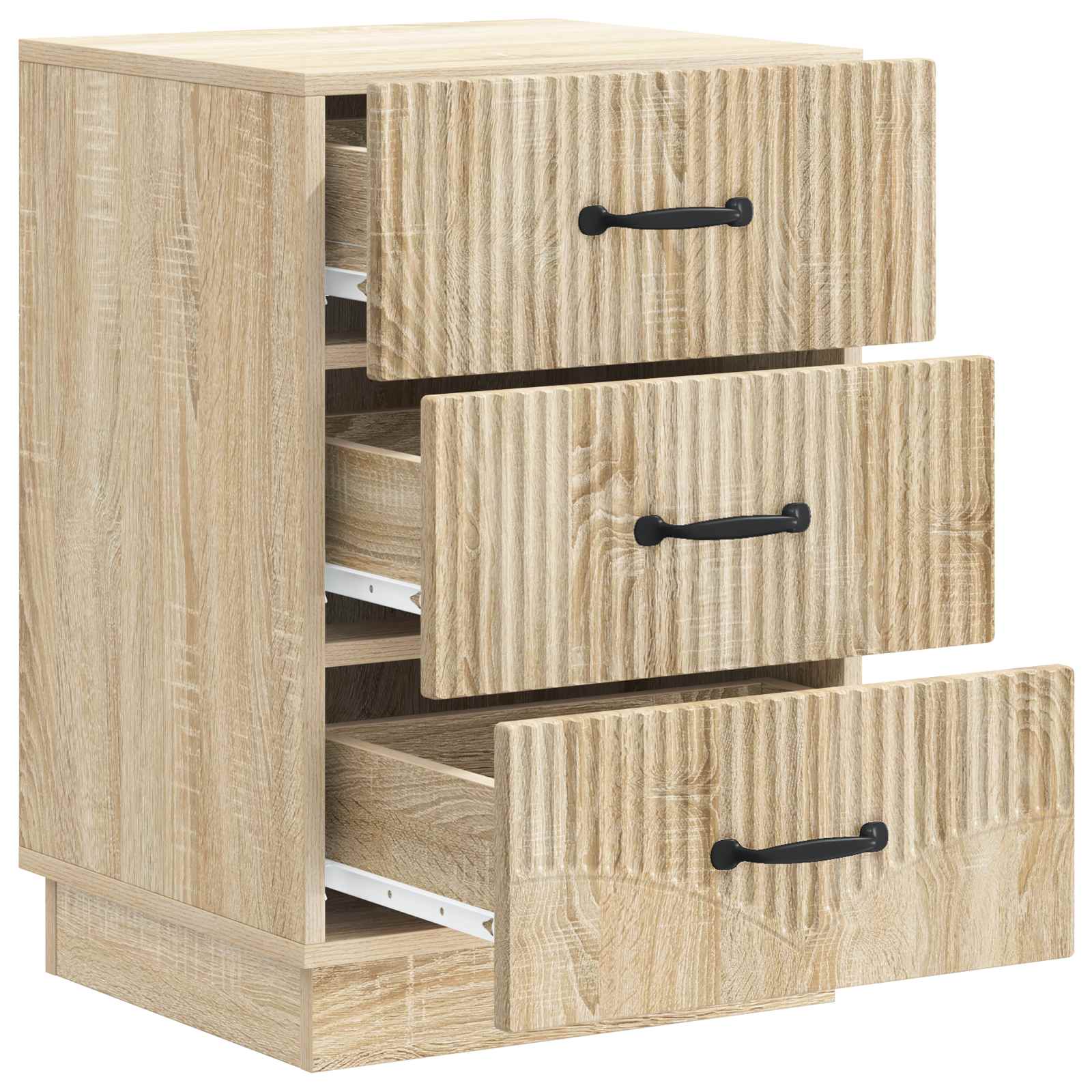 Armadio da Notte con cassetto Rovere Sonoma 43 x 41 x 63,5 cm