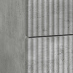 Armadio da Notte con cassetto Grigio Cemento 43 x 41 x 63,5 cm