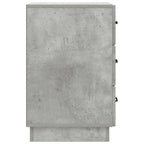 Armadio da Notte con cassetto Grigio Cemento 43 x 41 x 63,5 cm