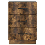 Armadio da Notte con cassetto Rovere Fumo 43 x 41 x 63,5 cm