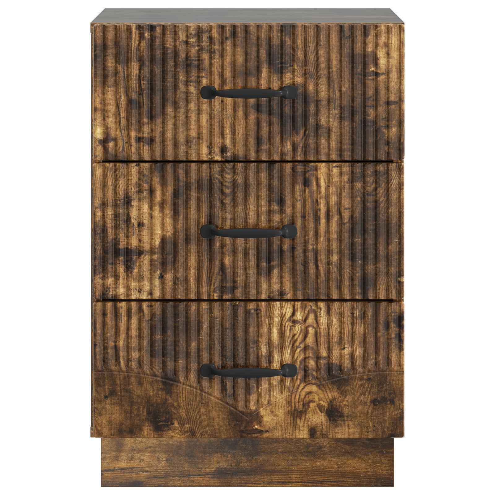 Armadio da Notte con cassetto Rovere Fumo 43 x 41 x 63,5 cm