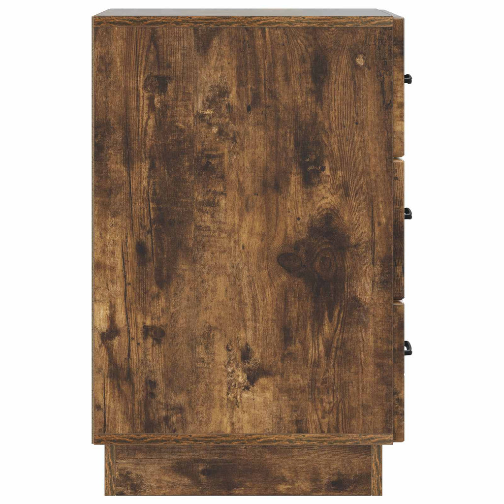 Armadio da Notte con cassetto Rovere Fumo 43 x 41 x 63,5 cm