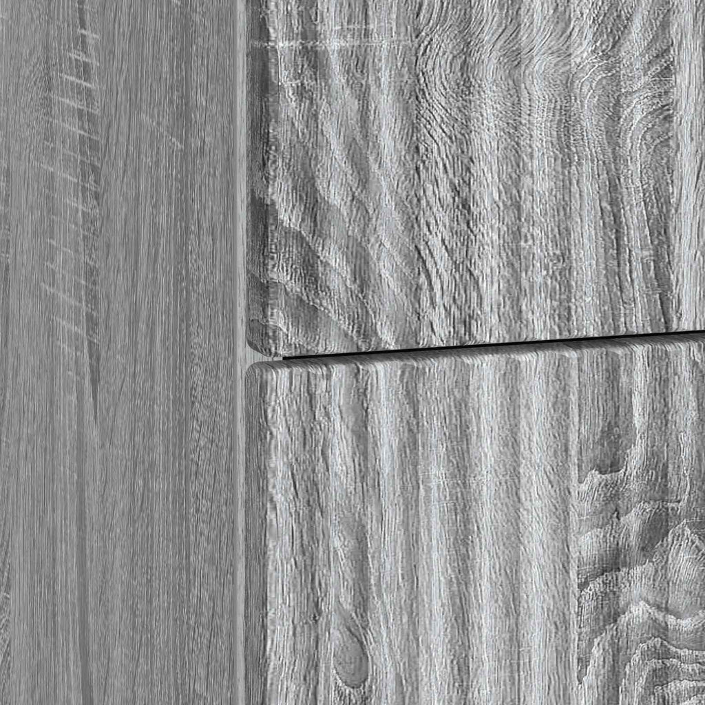 Armadio da Notte con cassetto Grigio Sonoma 43 x 41 x 63,5 cm
