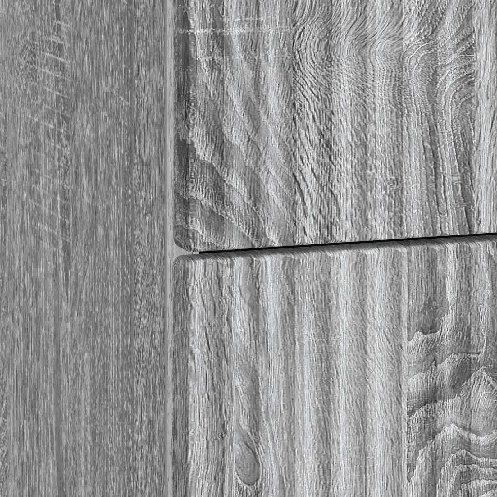 Armadio da Notte con cassetto Grigio Sonoma 43 x 41 x 63,5 cm