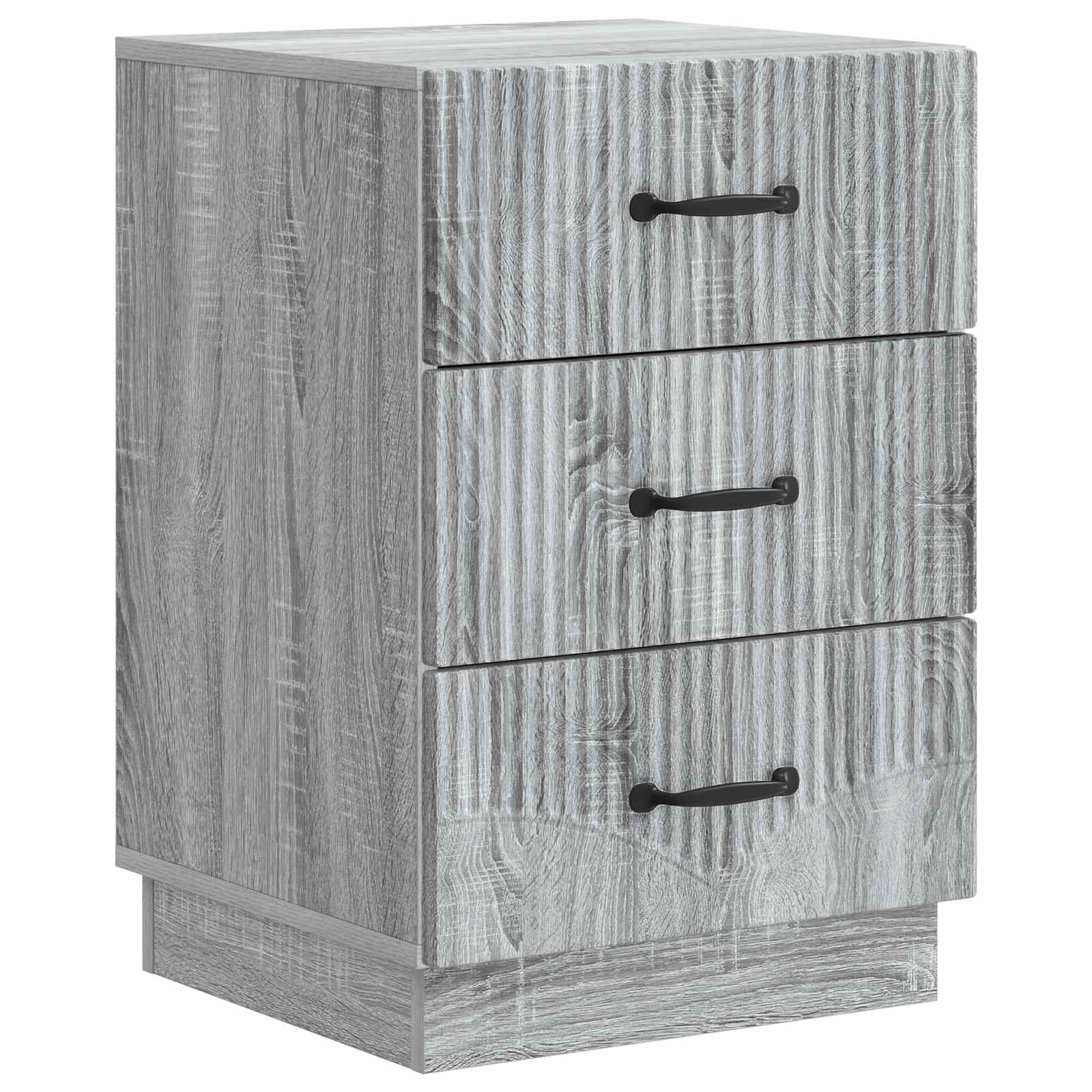 Armadio da Notte con cassetto Grigio Sonoma 43 x 41 x 63,5 cm