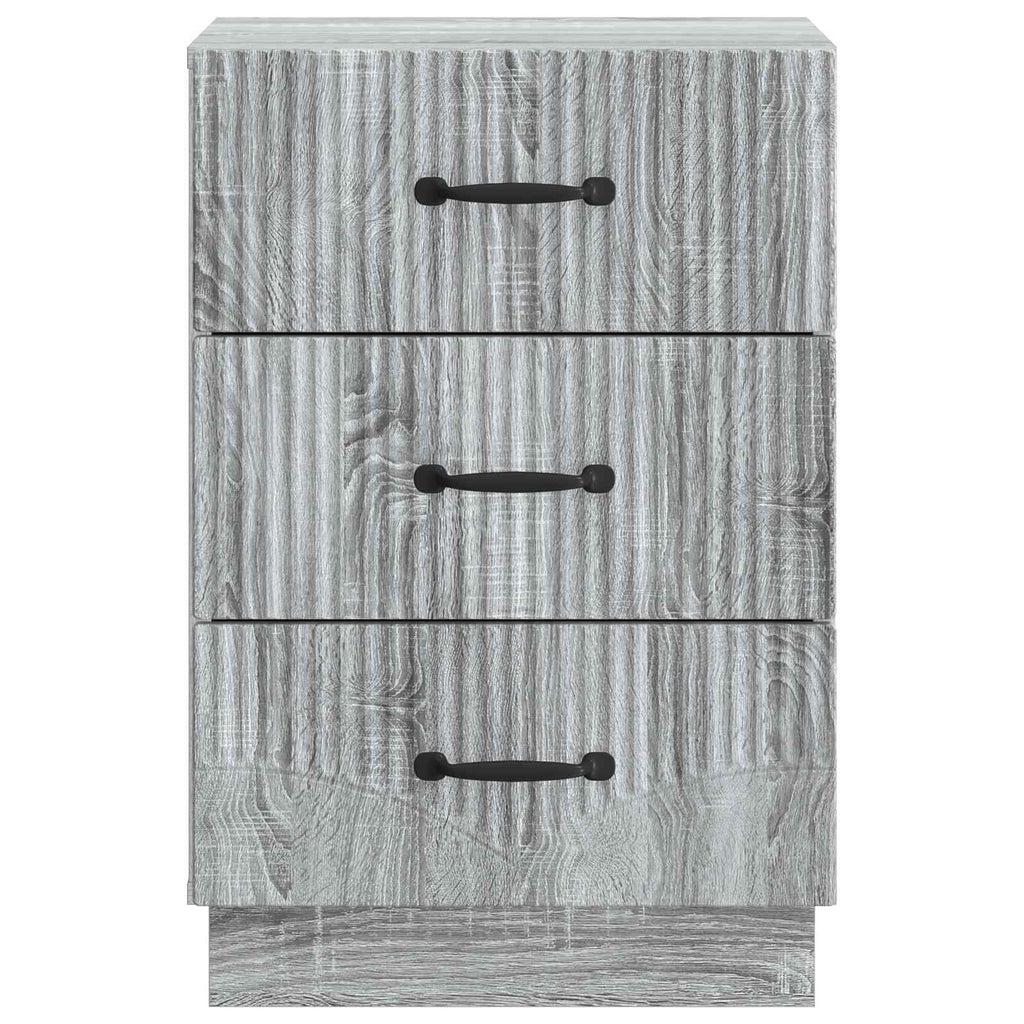 Armadio da Notte con cassetto Grigio Sonoma 43 x 41 x 63,5 cm
