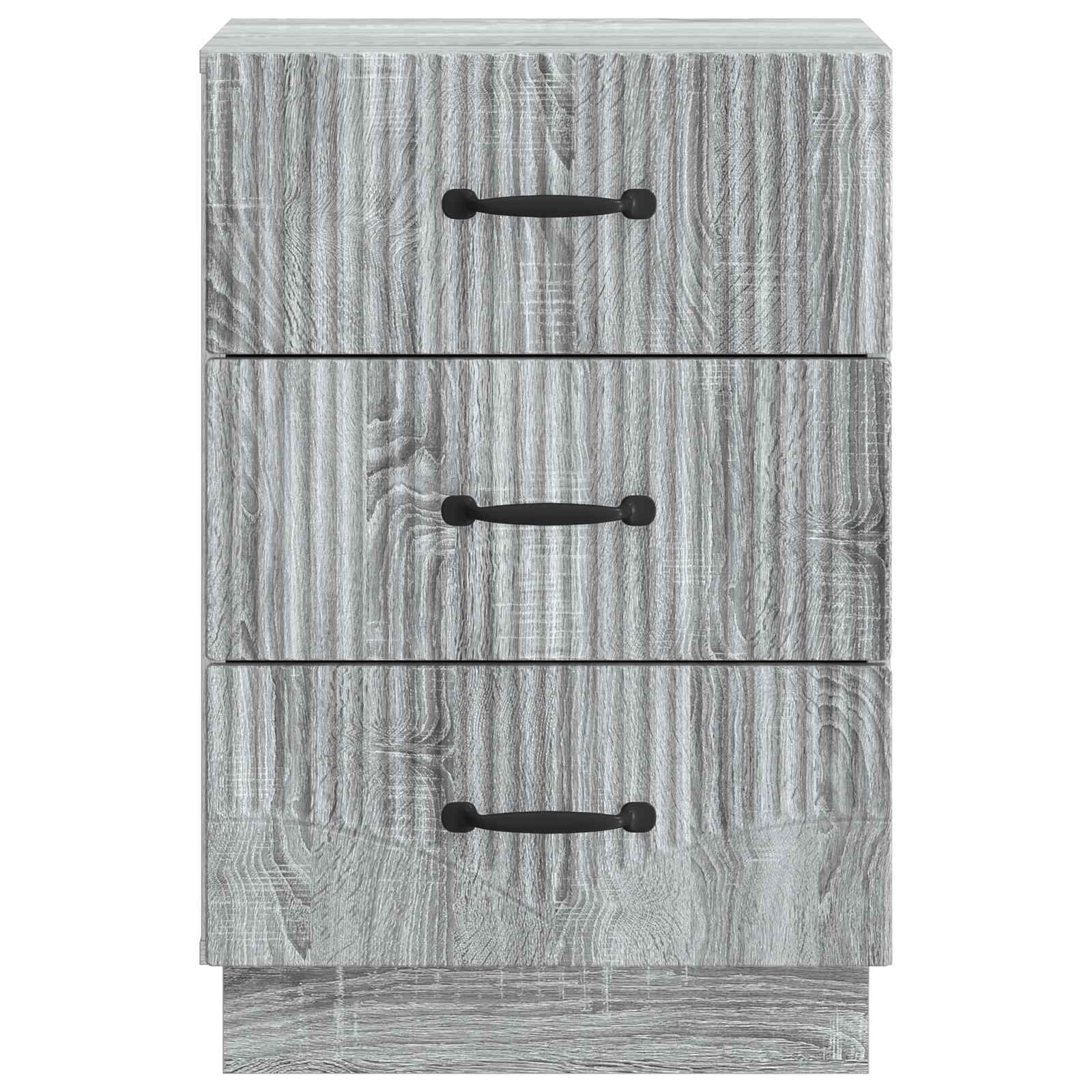 Armadio da Notte con cassetto Grigio Sonoma 43 x 41 x 63,5 cm