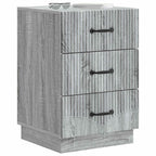 Armadio da Notte con cassetto Grigio Sonoma 43 x 41 x 63,5 cm