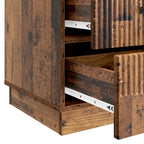 Armadio da Notte con cassetto Legno antico 43 x 41 x 63,5 cm