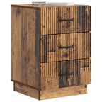 Armadio da Notte con cassetto Legno antico 43 x 41 x 63,5 cm