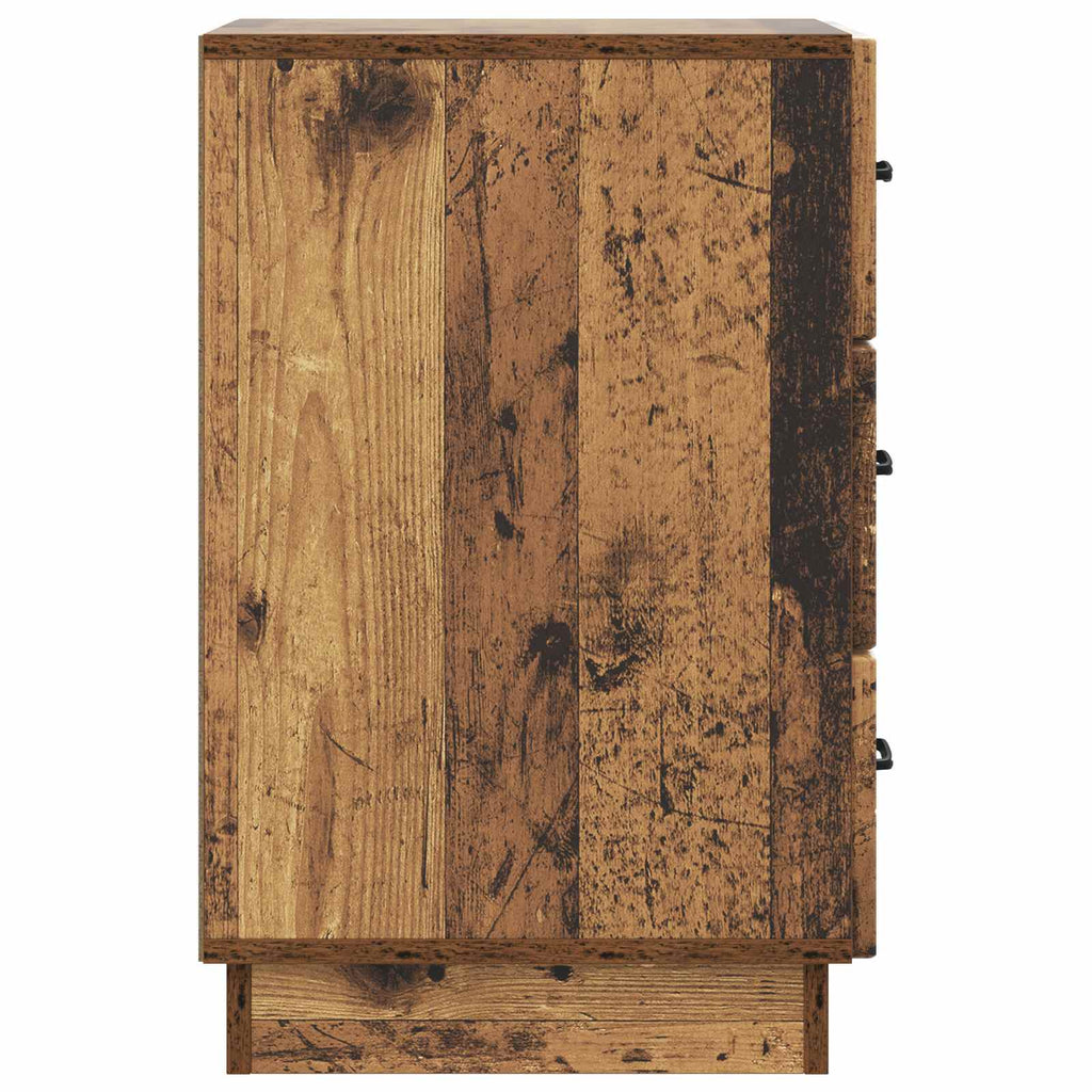 Armadio da Notte con cassetto Legno antico 43 x 41 x 63,5 cm