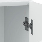 Comodino 2 pcs Bianco 43 x 34,5 x 47 cm Legno ingegnerizzato