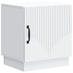 Comodino 2 pcs Bianco 43 x 34,5 x 47 cm Legno ingegnerizzato