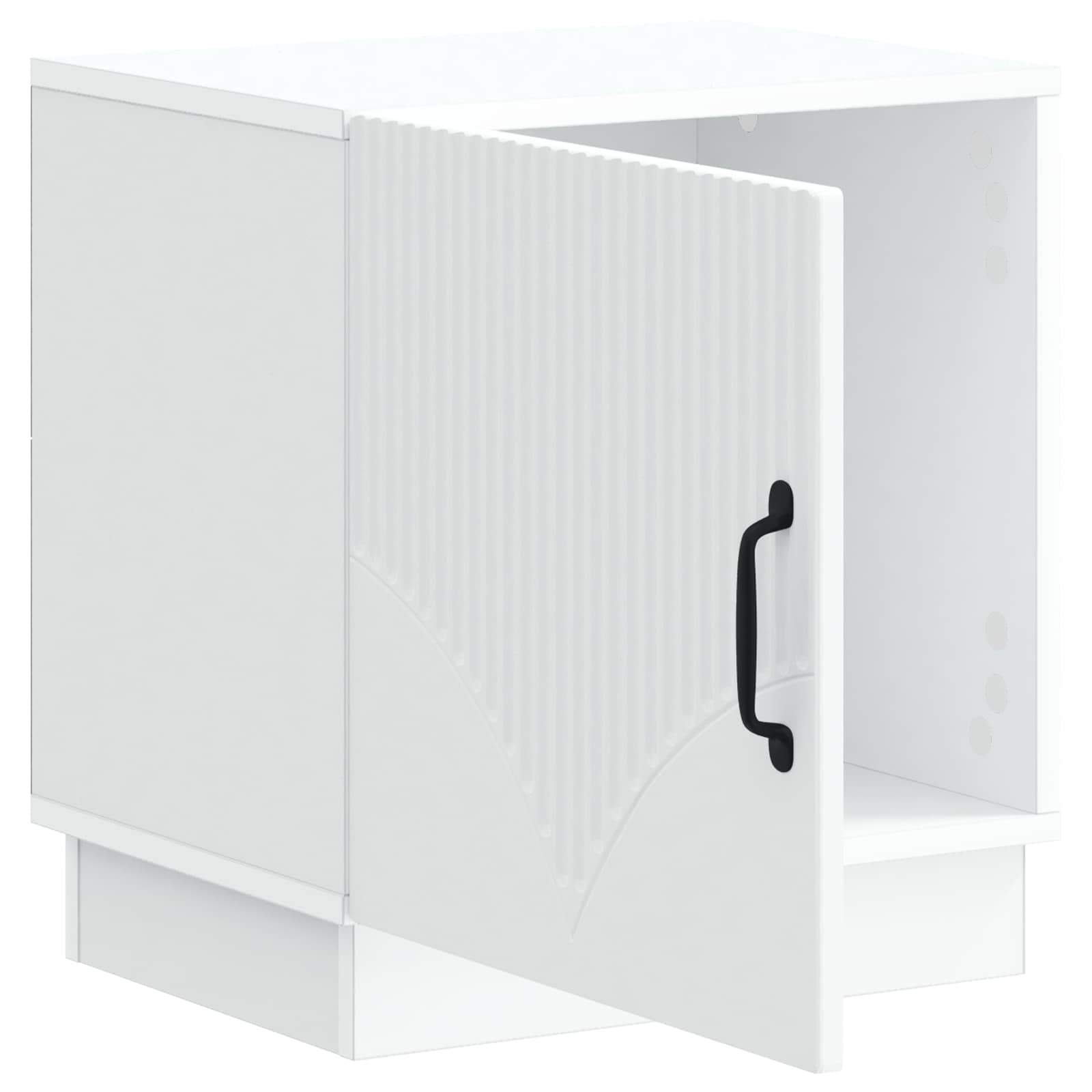 Comodino 2 pcs Bianco 43 x 34,5 x 47 cm Legno ingegnerizzato