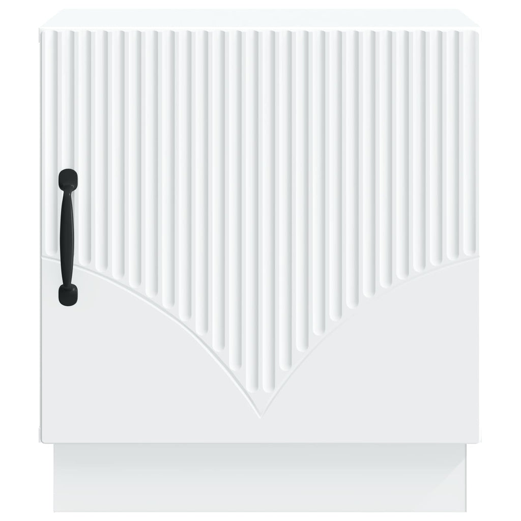 Comodino 2 pcs Bianco 43 x 34,5 x 47 cm Legno ingegnerizzato