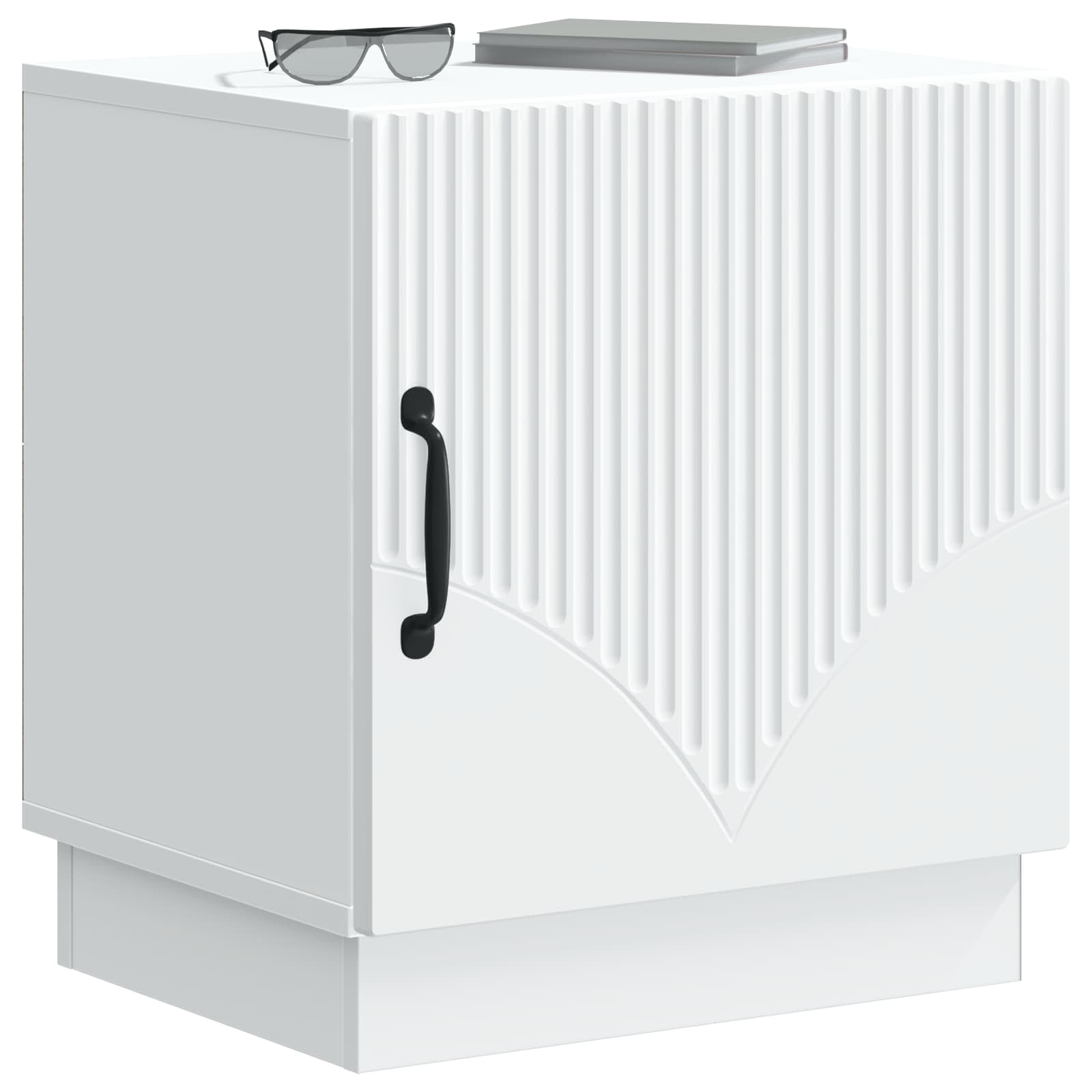 Comodino 2 pcs Bianco 43 x 34,5 x 47 cm Legno ingegnerizzato