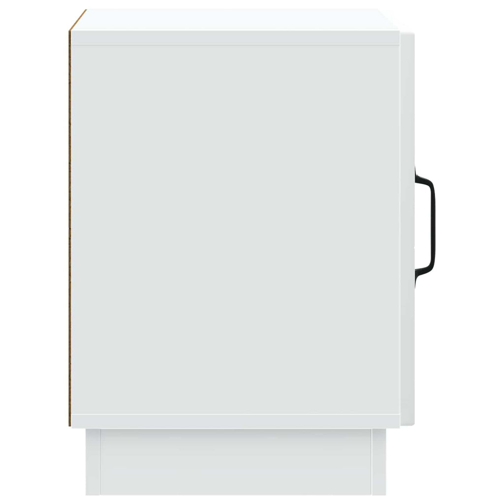 Comodino 2 pcs Bianco 43 x 34,5 x 47 cm Legno ingegnerizzato