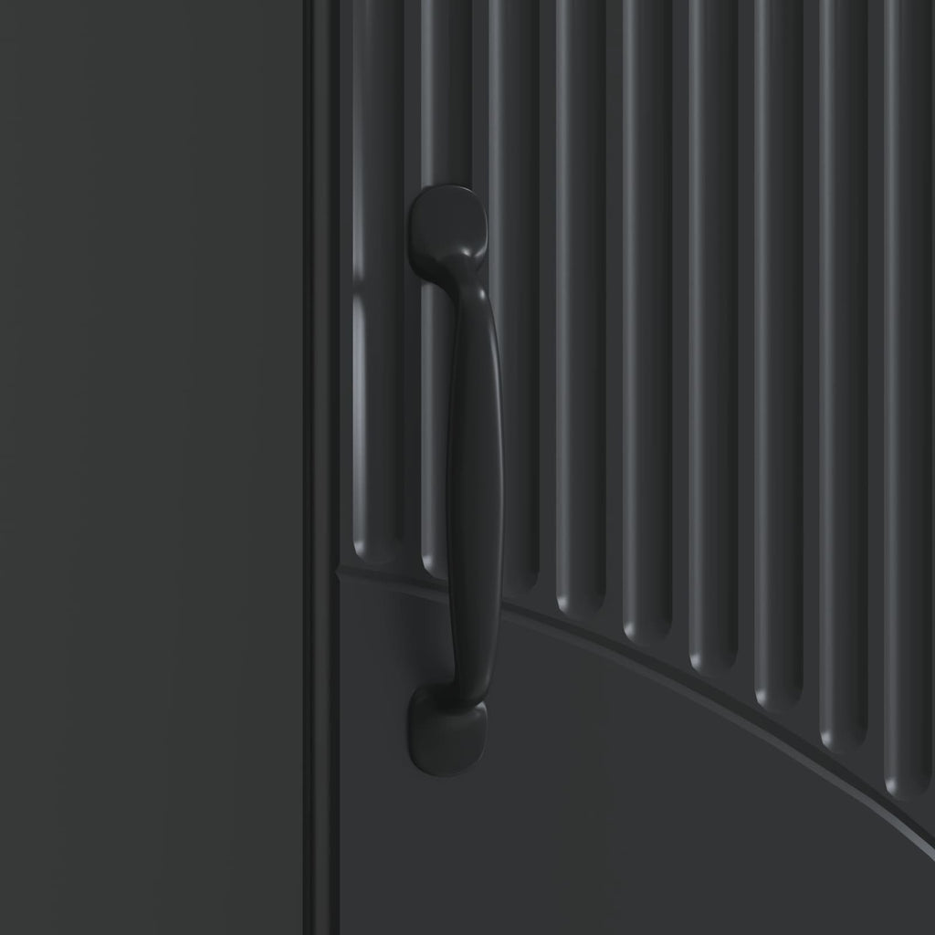 Comodino Nero 43 x 34,5 x 47 cm Legno ingegnerizzato