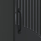 Comodino Nero 43 x 34,5 x 47 cm Legno ingegnerizzato