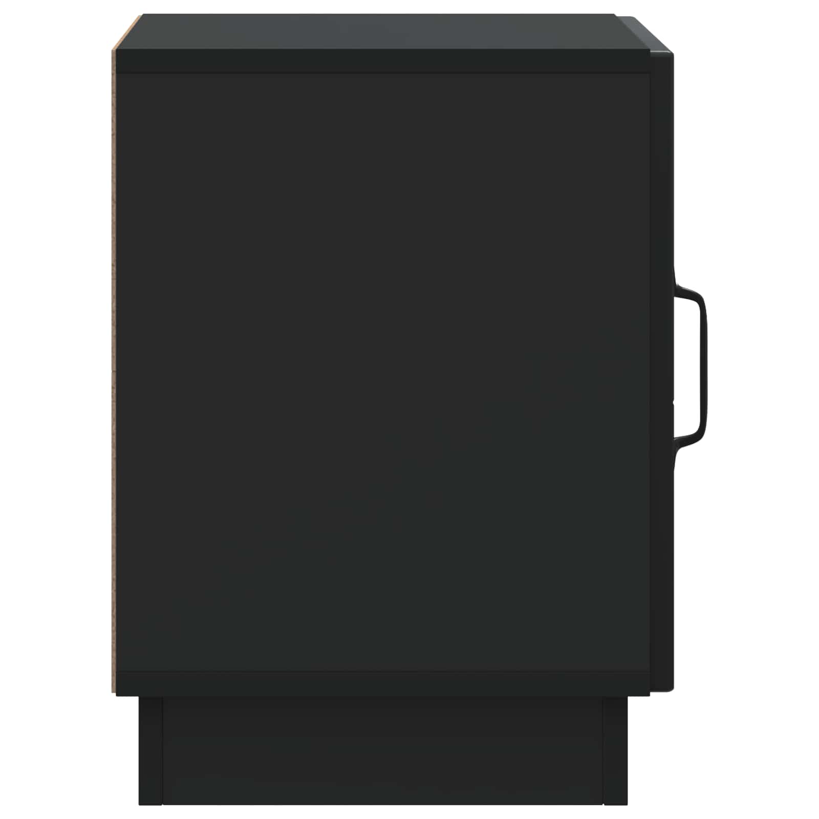 Comodino 2 pcs Nero 43 x 34,5 x 47 cm Legno ingegnerizzato