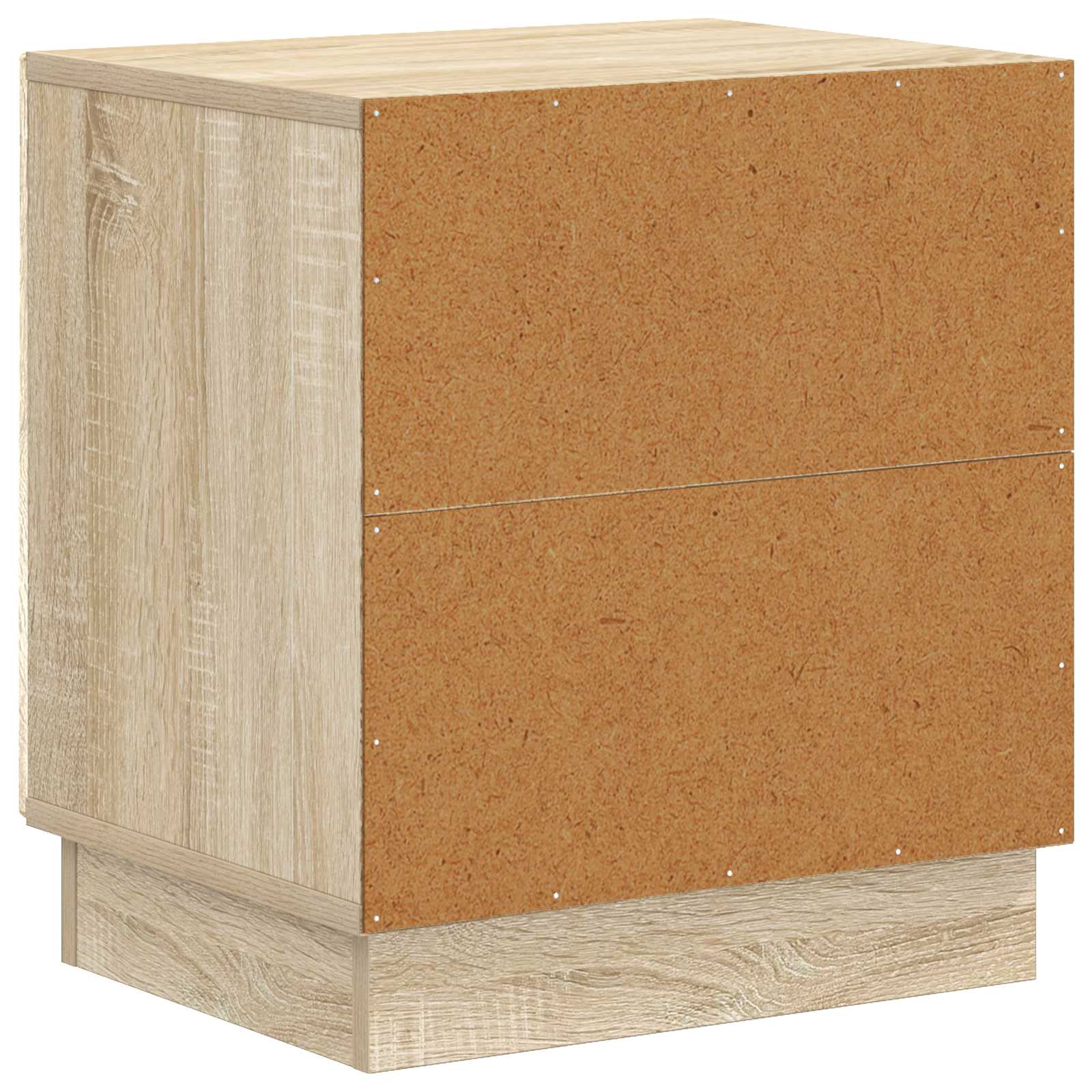 Comodino 2 pcs Rovere Sonoma 43 x 34,5 x 47 cm