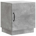 Comodino Grigio Concretè 43 x 34,5 x 47 cm Legno ingegnerizzato