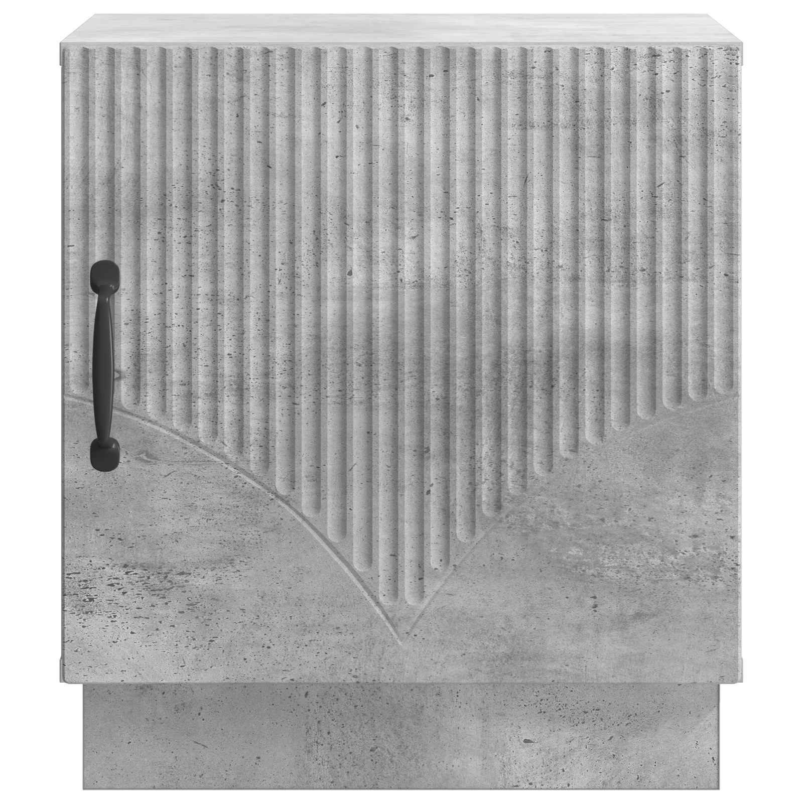 Comodino Grigio Concretè 43 x 34,5 x 47 cm Legno ingegnerizzato
