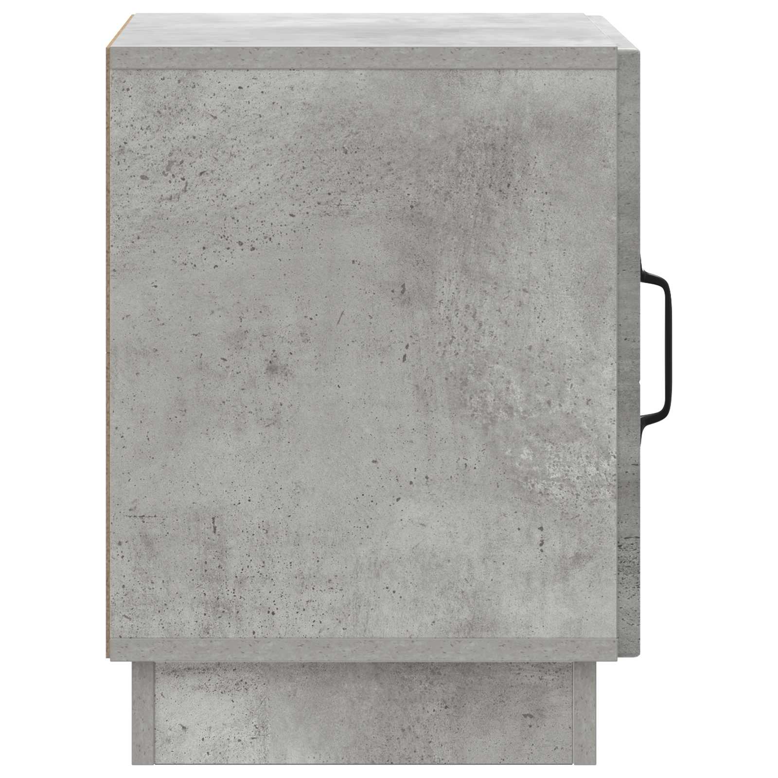 Comodino 2 pcs Grigio Concretè 43 x 34,5 x 47 cm