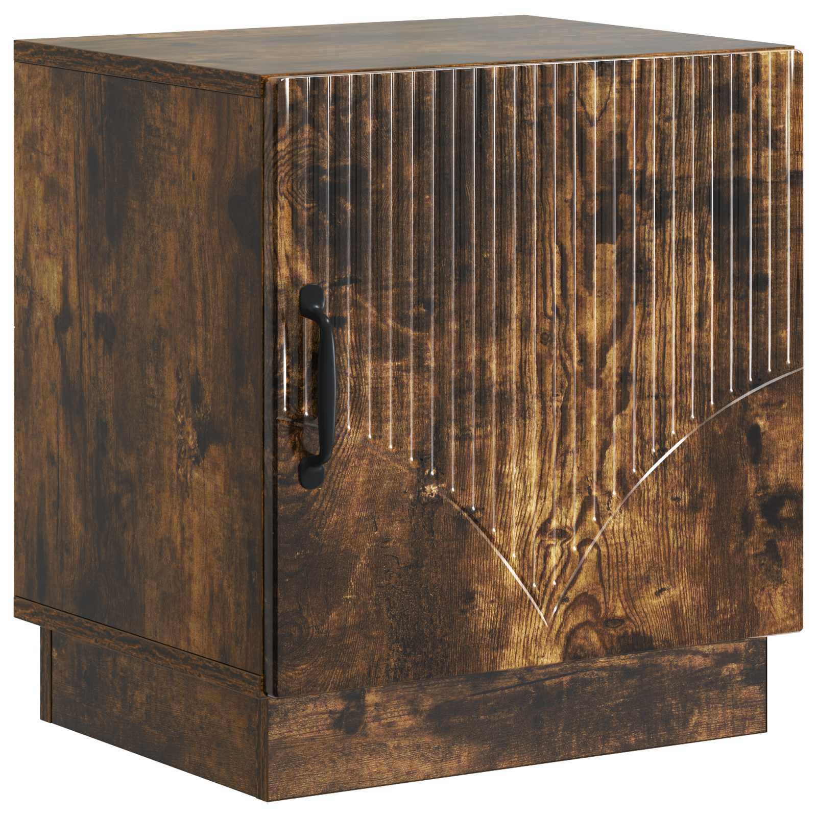 Comodino Rovere Fumo 43 x 34,5 x 47 cm Legno ingegnerizzato